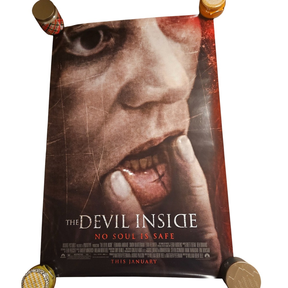 The Devil Inside 2012 Promo Movie Poster 27x40 Fernanda‎ Andrade D/S